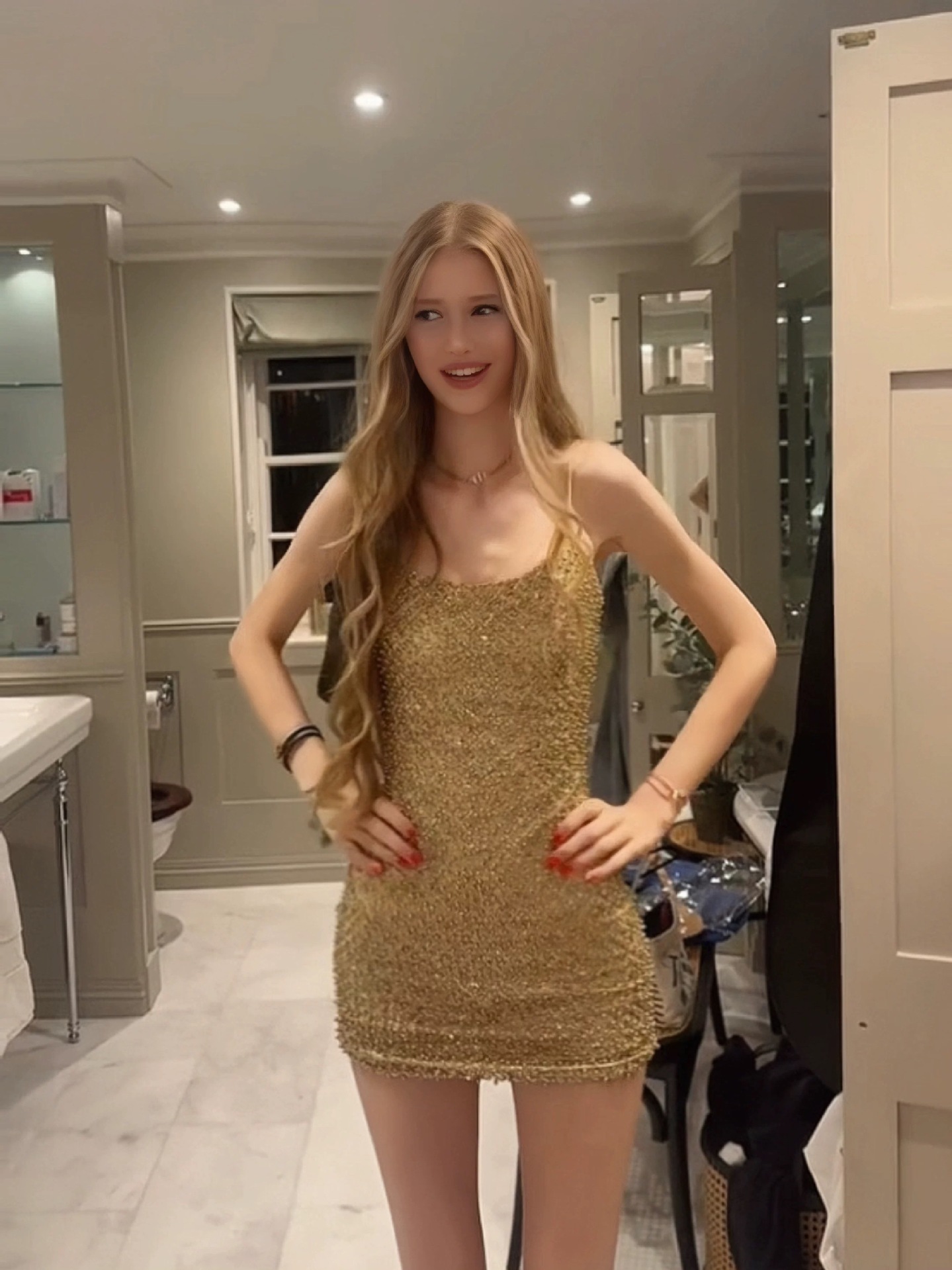 Sparkly Rhinestone Club Party Dress - Vestido Mini Bodycon Feminino com Strass