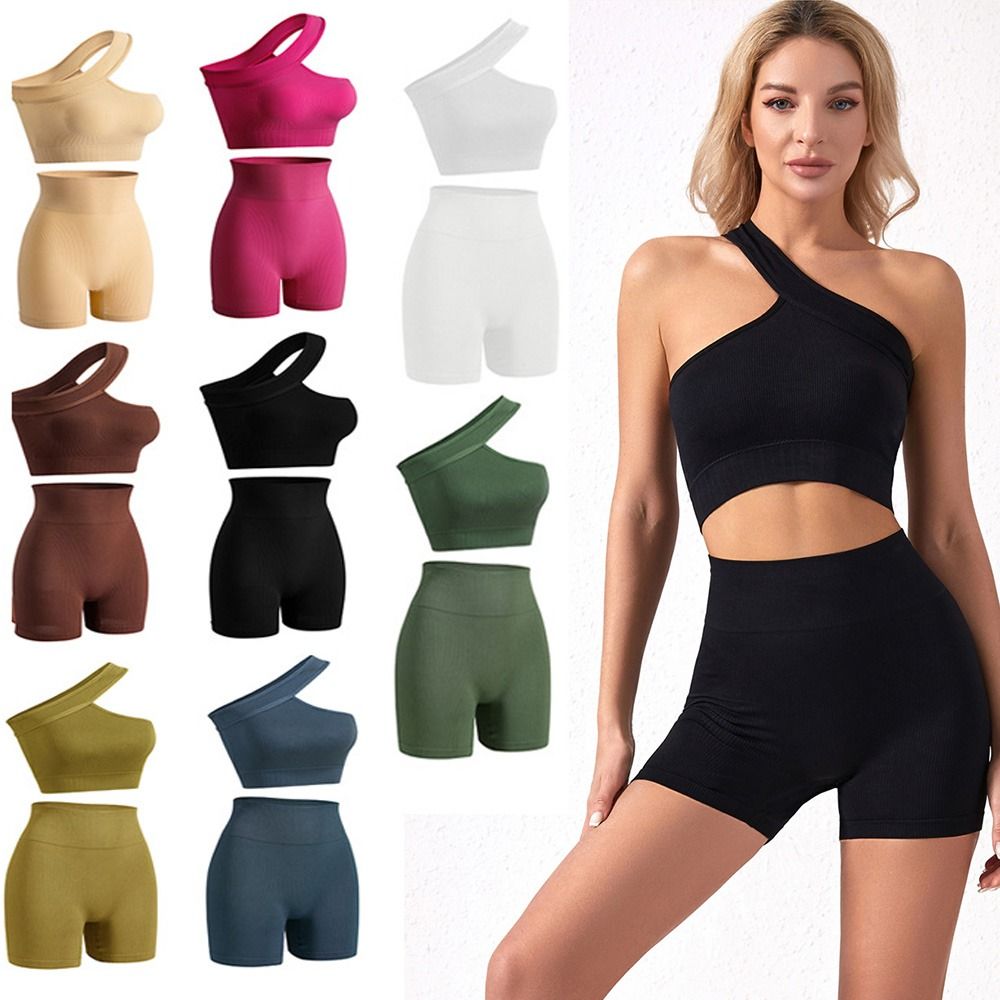 2 pçs reutilizáveis sem costur - Seamless Ribbed Workout Tank Top avaliação e preço