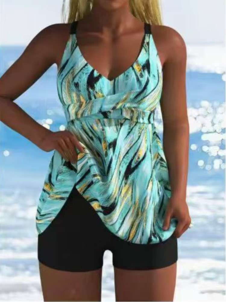 Novo Conjunto de Tankini de Ci - Swimwear avaliação e preço