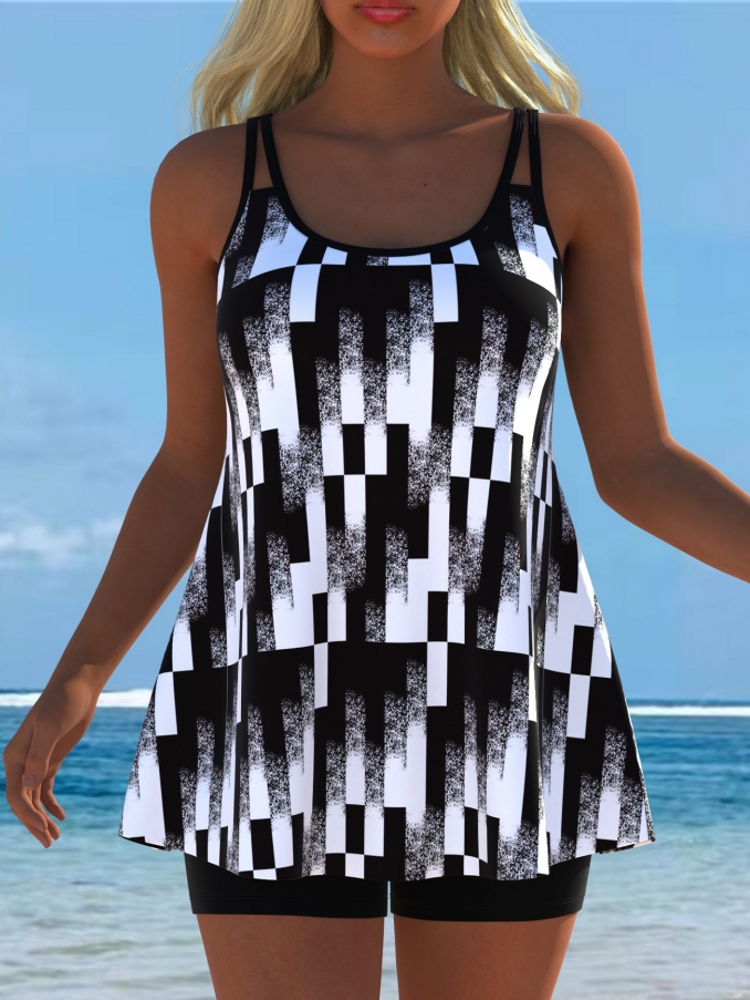 Novo Conjunto de Tankini, Roup - Swimwear avaliação e preço